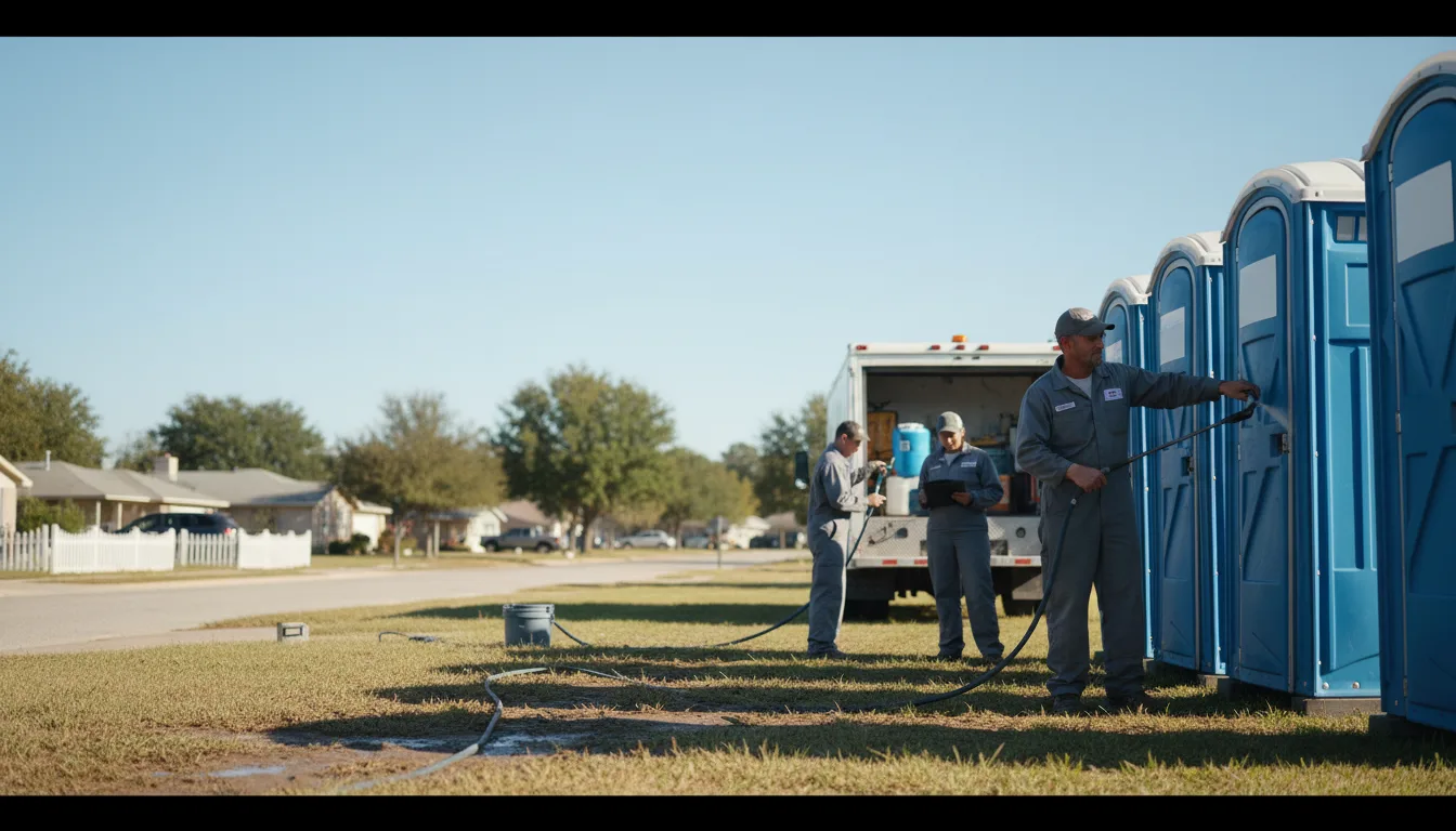 Long-Term Portable Toilet Rental in Center, NE near me